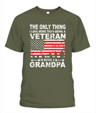 Veteran Is Being A Grandpa - Popular Tee - Unisex