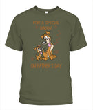 For A Special Daddy On Fathers Day I Love Dog - Popular Tee - Unisex