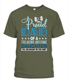Proud Dad Of A Freaking Awesome Daughter - Popular Tee - Unisex