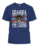 Mens Grandpa The Man The Myth The Legend - Popular Tee - Unisex