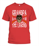 Mens Grandpa The Man The Myth The Legend - Popular Tee - Unisex