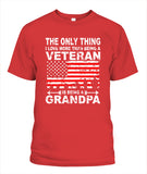 Veteran Is Being A Grandpa - Popular Tee - Unisex