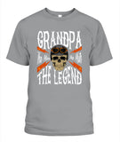 Mens Grandpa The Man The Myth The Legend - Popular Tee - Unisex