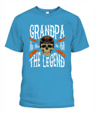 Mens Grandpa The Man The Myth The Legend - Popular Tee - Unisex