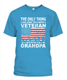 Veteran Is Being A Grandpa - Popular Tee - Unisex