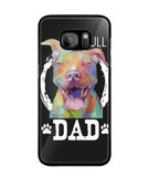 Pitbul Dad I Love My Dog - Samsung Galaxy S7 Edge