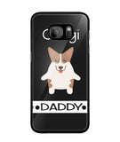Corgi Daddy I Love My Dog - Samsung Galaxy S7 Edge