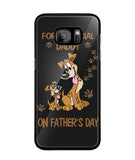 For A Special Daddy On Fathers Day I Love Dog - Samsung Galaxy S7 Edge