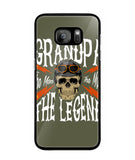 Mens Grandpa The Man The Myth The Legend - Samsung Galaxy S7 Edge