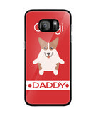 Corgi Daddy I Love My Dog - Samsung Galaxy S7 Edge