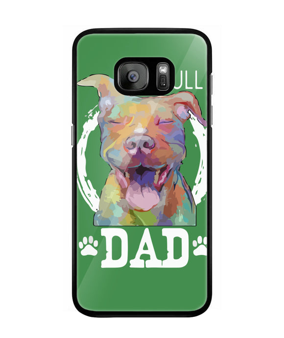 Pitbul Dad I Love My Dog - Samsung Galaxy S7 Edge