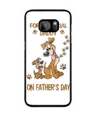 For A Special Daddy On Fathers Day I Love Dog - Samsung Galaxy S7 Edge