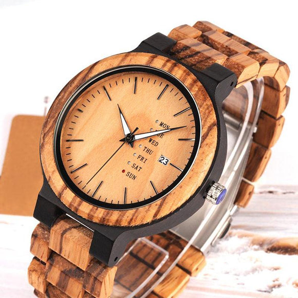 Elegant Wooden Watch