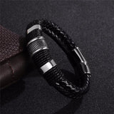 Wrapped Rope Leather Bracelet