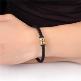 Steel Charm Bracelet