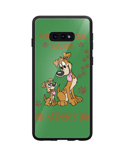 For A Special Daddy On Fathers Day I Love Dog - Samsung Galaxy S10e