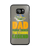 Mens Dad The Man The Myth The Fishing Legend - Samsung Galaxy S7