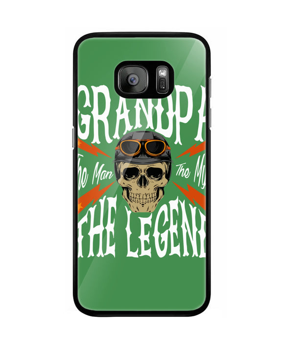 Mens Grandpa The Man The Myth The Legend - Samsung Galaxy S7